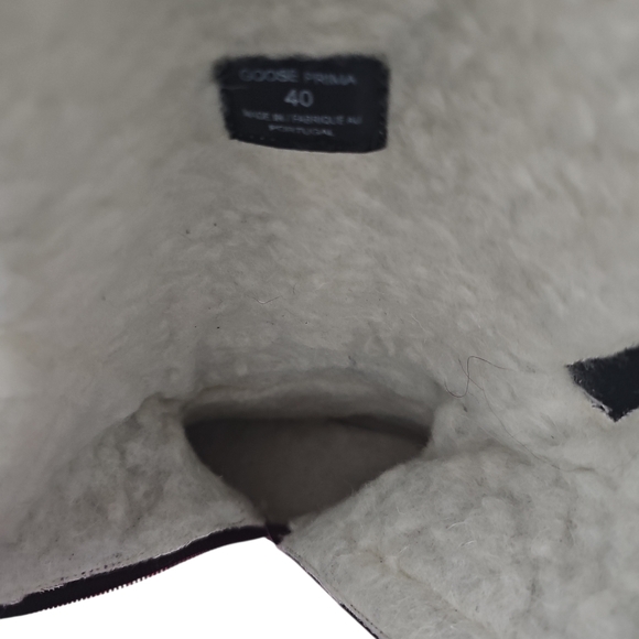 Bos & Co Goose Prima waterproof Black Mid Calf Boots Sz 40 Or 9-9.5 - Picture 8 of 14